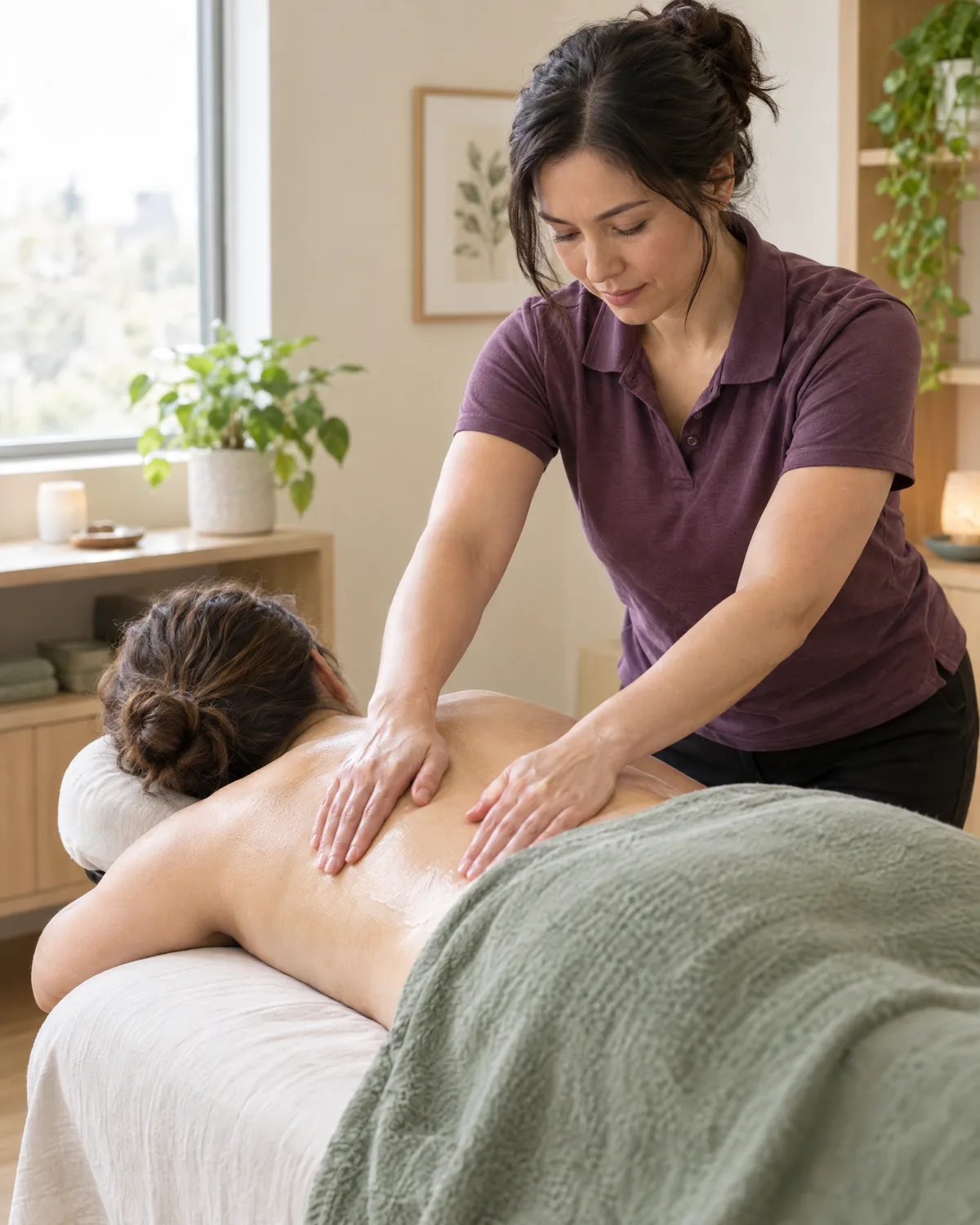Relaxing Swedish massage